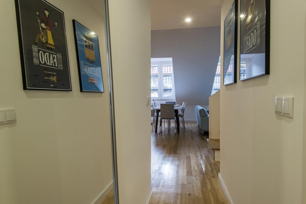 Appartamento Downtown Boutique Duplex Lisbona Esterno foto